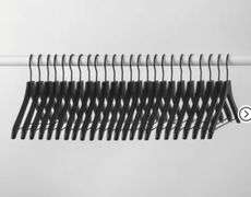 24pk Wood Suit Hangers - Brightroom