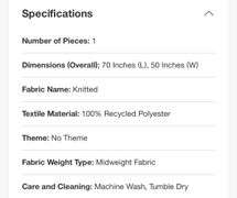 Oversized Recycled Knit Throw Blanket - Threshold