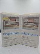 (2) 3pc Cube Compression Bags Set Clear - Brightroom™: Vacuum Seal Storage for Clothes & Bedding, Zipper Closure