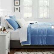 Faux Shearling Washed Microfiber Reversible Comforter - Room Essentials Twin XL