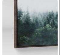 24" x 30" Mystic Forest Framed Canvas - Threshold