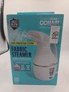 Conair Handheld Travel Garment Steamer for Clothes, CompleteSteam 1100W, For Home, Office and Travel, White