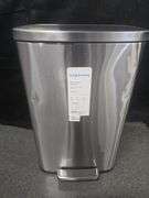 Read! Stainless Steel Step Trash Can 11.8 Gallon