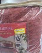 Opalhouse Twin/Twin Extra Long Geo Sun Print Comforter and Sham Set Orange/Fuschia