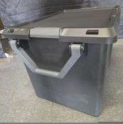 32gal XL Wheeled Latching Storage Tote Black – Brightroom