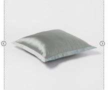 Set of 2 24"x24" Luxe Euro Sateen with Velvet Trim Decorative Pillow - Threshold™