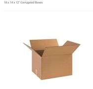 18 x 14 x 12" Corrugated Boxes 10pk