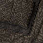 Opalhouse Twin/Twin Extra Long Geo Quilt and Sham Set Dark Gray