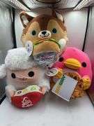 5 Snackles Plush Animals
