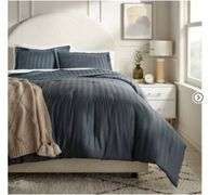 3pc Luxe Striped Damask Comforter and Sham Set - Threshold™