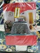 Opalhouse Jungalow Blue Green Floral Printed Twin size Quilt Sham Set