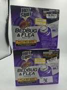 (2) Hot Shot Bed Bug & Flea Fogger 3pk Each