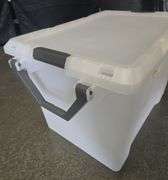 Read! Brightroom Wheeled Latching 128 qt Extra Large Storage Box