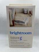 3pc (L-XL-Jumbo) Compression Bags Set Clear - Brightroom™: Vacuum Seal Storage for Clothing & Bedding, Plastic