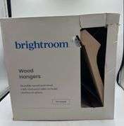 24pk Wood Suit Hangers - Brightroom™