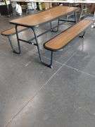 READ!! Picnic Rectangle Table Black - Room Essentials