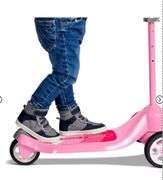 Radio Flyer Grow With Me Beginner Kids' Kick Scooter, pink