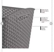 Y-Weave Jumbo Decorative Storage Basket - Brightroom™