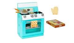 Little Tikes Retro ‘50s Inspired Oven Realistic Pretend Play Kitchen Appliance