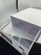 Modern Short Narrow Drawer White 1pc - Brightroom™