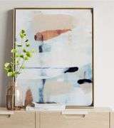 Project 62 Abstract Diptych Wall Art Canvas Set of 2 24"x30" Beige