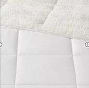 Faux Shearling Washed Microfiber Reversible Comforter - Room Essentials