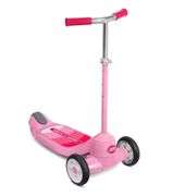 Radio Flyer Grow With Me Beginner Kids' Kick Scooter, pink