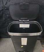 Brightroom Step Trash Can with Lock Lid 13 Gallon