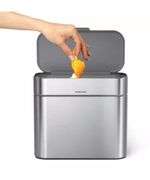 simplehuman 4L Compost Caddy Bin with Magnetic Docking Steel
