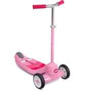 Radio Flyer Grow With Me Beginner Kids' Kick Scooter, pink