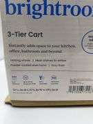 3 Tier Metal Utility Cart - Brightroom™