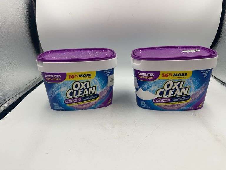 (2) OxiClean Odor Blasters Stain Remover, 3.5LB