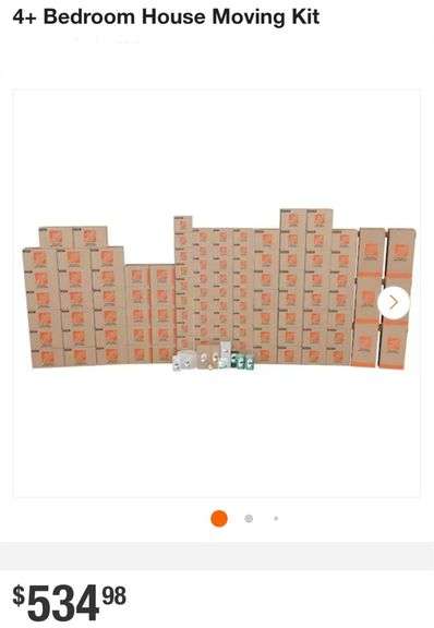 4+ Bedroom House Moving Kit