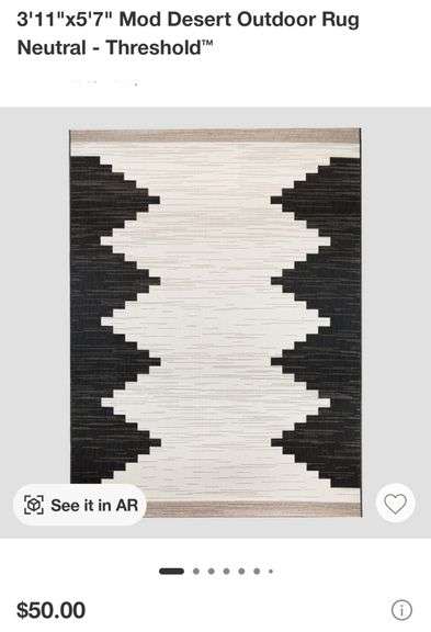 Mod Desert Outdoor Rug - Threshold 3'11"x5'7"