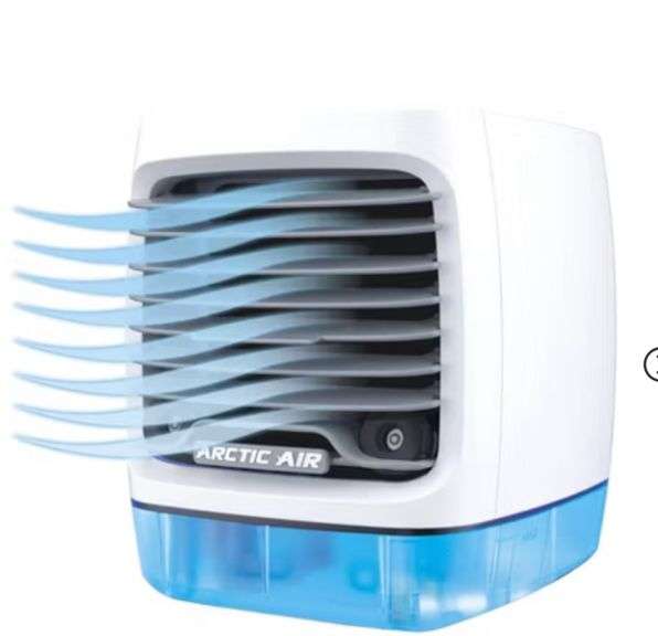 Arctic Air Chill Zone: Portable AC Unit, 1200 BTU, 4 Speeds, Multidirectional Air Flow, As Seen on TV, ETL Listed