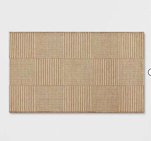 30”x50” Patterned Grid Outdoor Area Rug - Threshold™ designed with Studio McGee