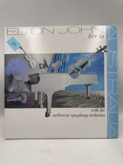 Elton John-Live In Australia (With The Melbourne Symphony Orchestra) Record