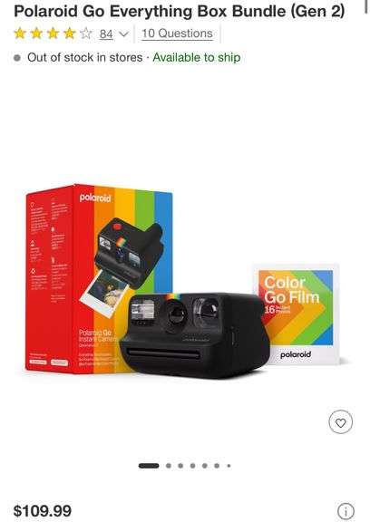 Polaroid Go Everything Box Bundle (Gen 2)