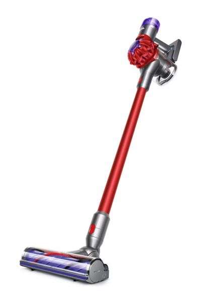 Dyson V8 Origin Cordless Stick Vacuum: Multi-Surface, Cyclonic Action, Bagless, 40 Min Run Time, Lithium Ion Battery, Red