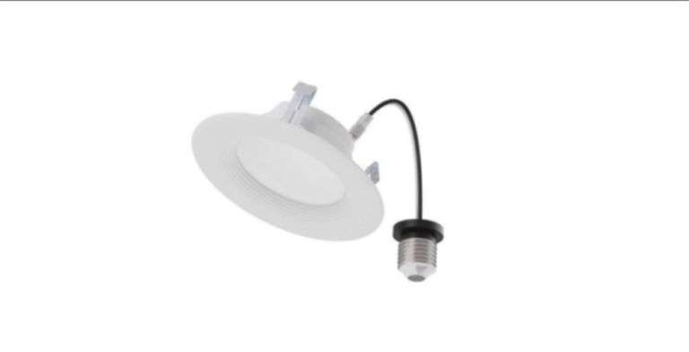 EcoSmart Dimmable LED Recessed Light Soft White, 65W, 4 pack-4in Downlight