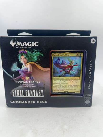 Magic The Gathering-FINAL FANTASY VI REVIVAL TRANCE COMMANDER DECK