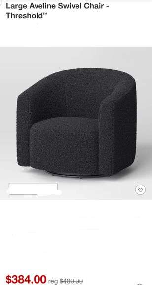 Large Aveline Swivel Chair - Threshold