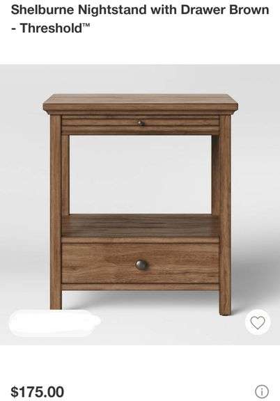 Threshold Shelburne Nightstand