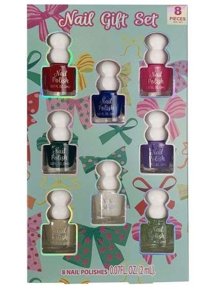 8pc Nail Polish Set