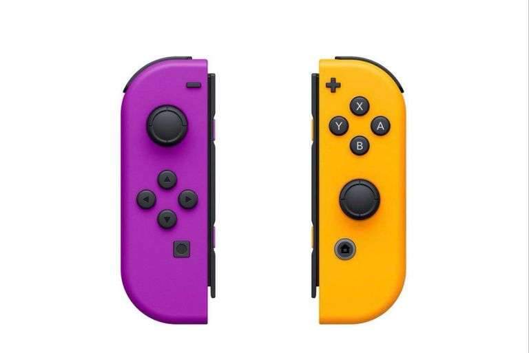 Nintendo Switch Joy-Con L/R - Neon Purple/Neon Orange