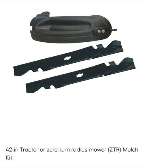 Craftsman 42" Tractor Or Zero Turn Radius Mower (ZTR) Mulch Kit
