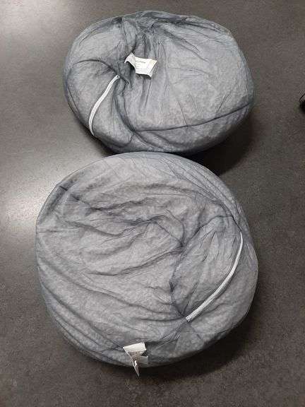 2 Foam Bean Bag Refills In Mesh Bag