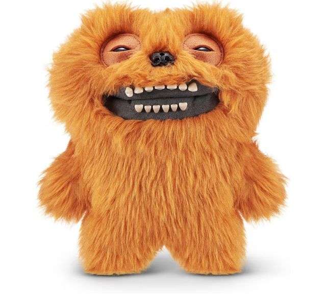Fuggler Fart Face 9-inch Assortment Series 1 (Count Underoo Mcgoo - Long Pile) by ZURU, Funny Ugly Monster Plush Toy