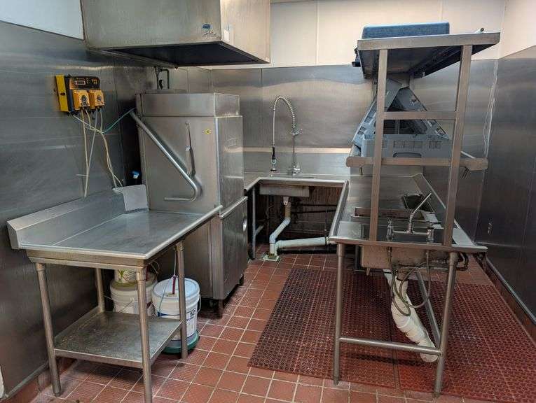 Complete Hobart Dish Sanitizing System