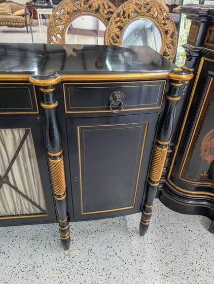 Hickory White Buffet Sideboard